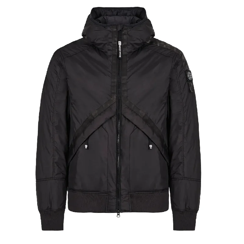 ST95 Helio Hooded Padded Blouson Black