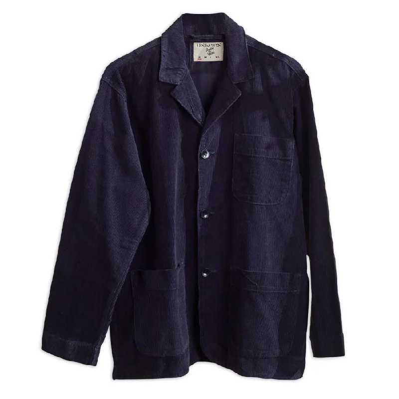 Uskees 3006 Cord Blazer Midnight Blue