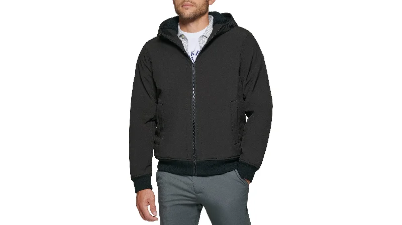 Zip Up Softshell Hoodie